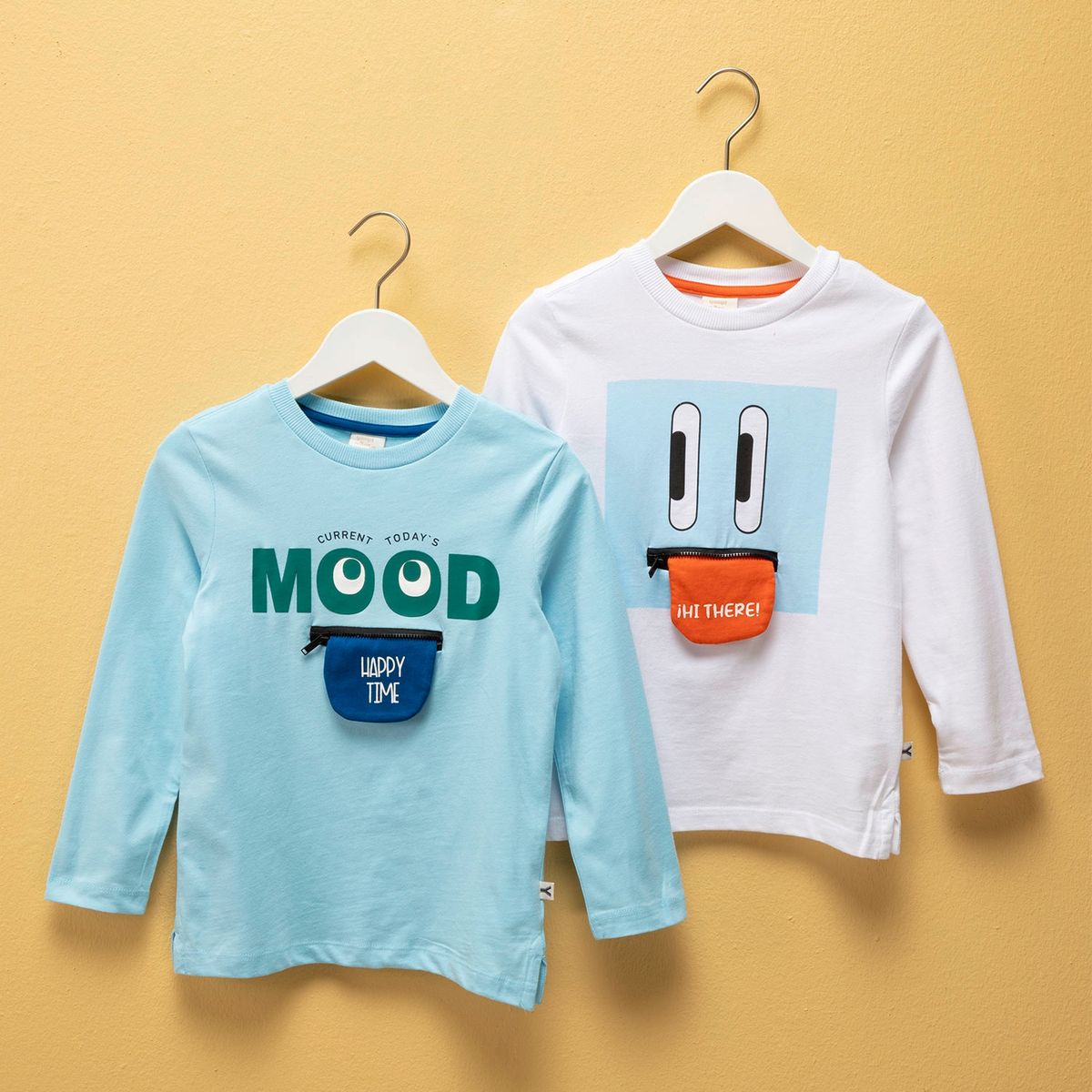 YAMP - Polera Pack de 2 Unidades Algodón Niño Yamp