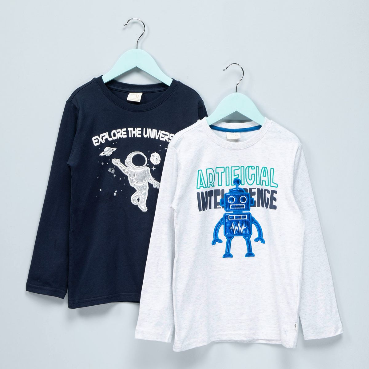 YAMP - Polera Pack de 2 Unidades Algodón Niño Yamp