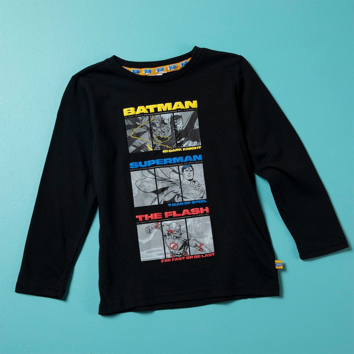 DC ORIGINALS - Polera Pack 3 Unidades Algodón Niño Dc Originals