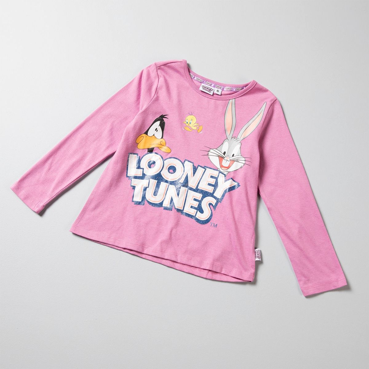 WARNER BROS - Polera Algodón Niña Looney Tunes Warner Bros