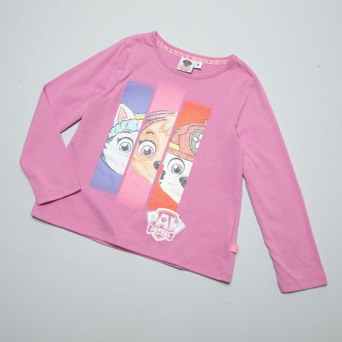 PAW PATROL - Polera Algodón Niña Paw Patrol