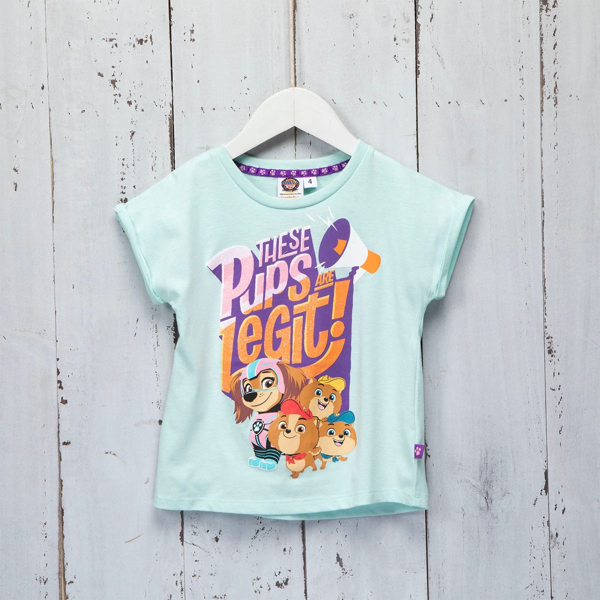 PAW PATROL - Polera Algodón Niña Paw Patrol