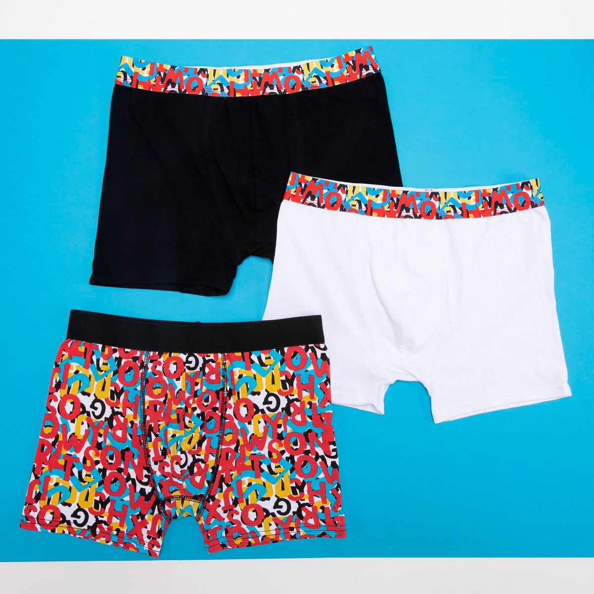 FEDERATION - Boxer Federation Pack de 3 Algodón Niño