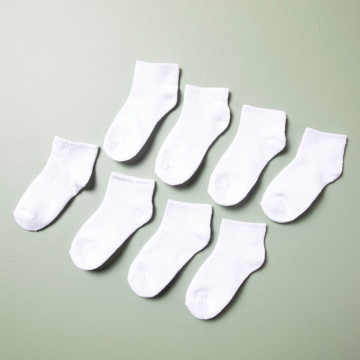 YAMP - Pack de 8 Calcetines Deportivos Niño Yamp Algodón Cortos