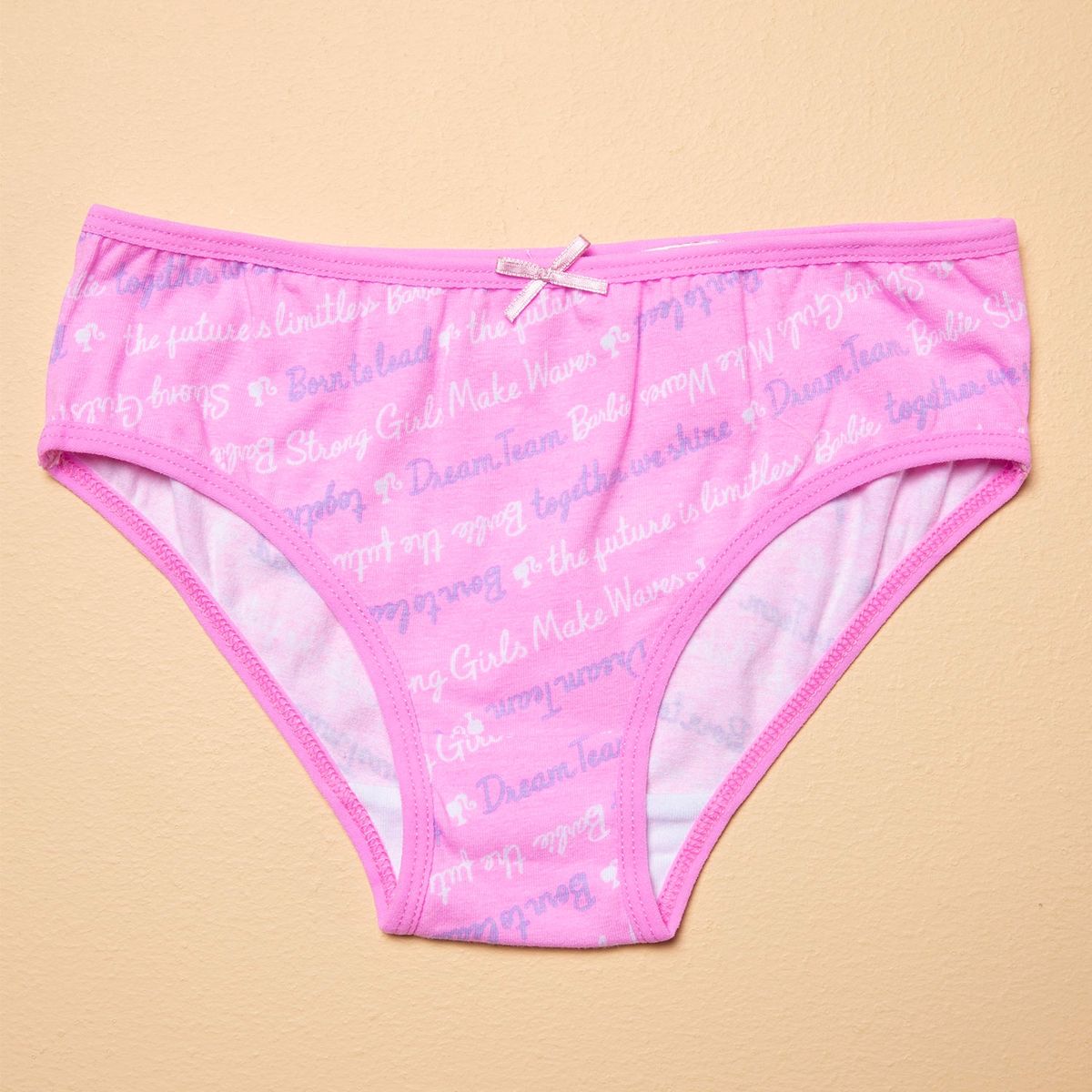 BARBIE - Calzón Pack De 3 Unidades Algodón Niña Barbie