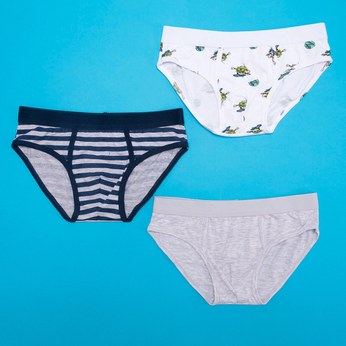 FEDERATION - Boxer Pack de 3 Unidades Algodón Niño Federation