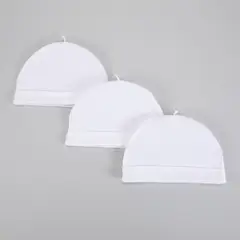YAMP - Pack de 3 Gorros Unisex Bebé Algodón