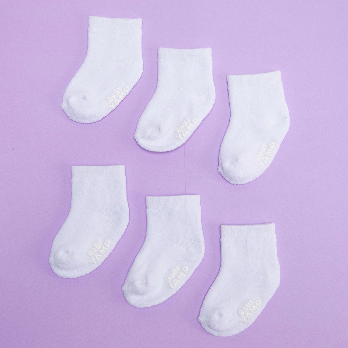 YAMP - Set Calcetines Unisex Bebé Yamp Algodón Pack De 6