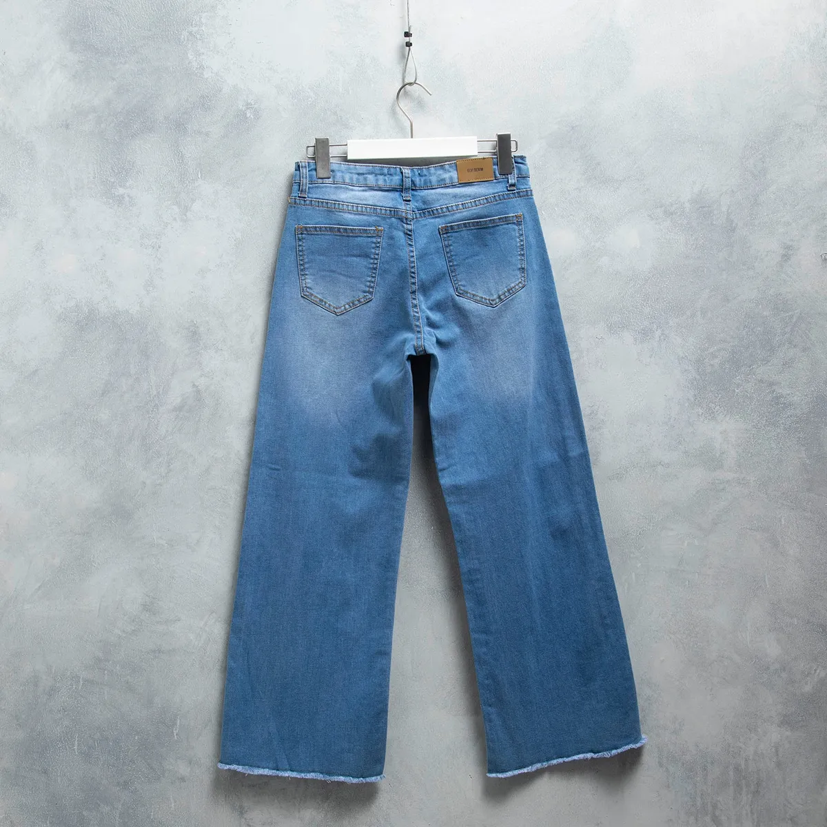ELEVEN - Jeans Culotte Algodón Niña Eleven Tiro Medio