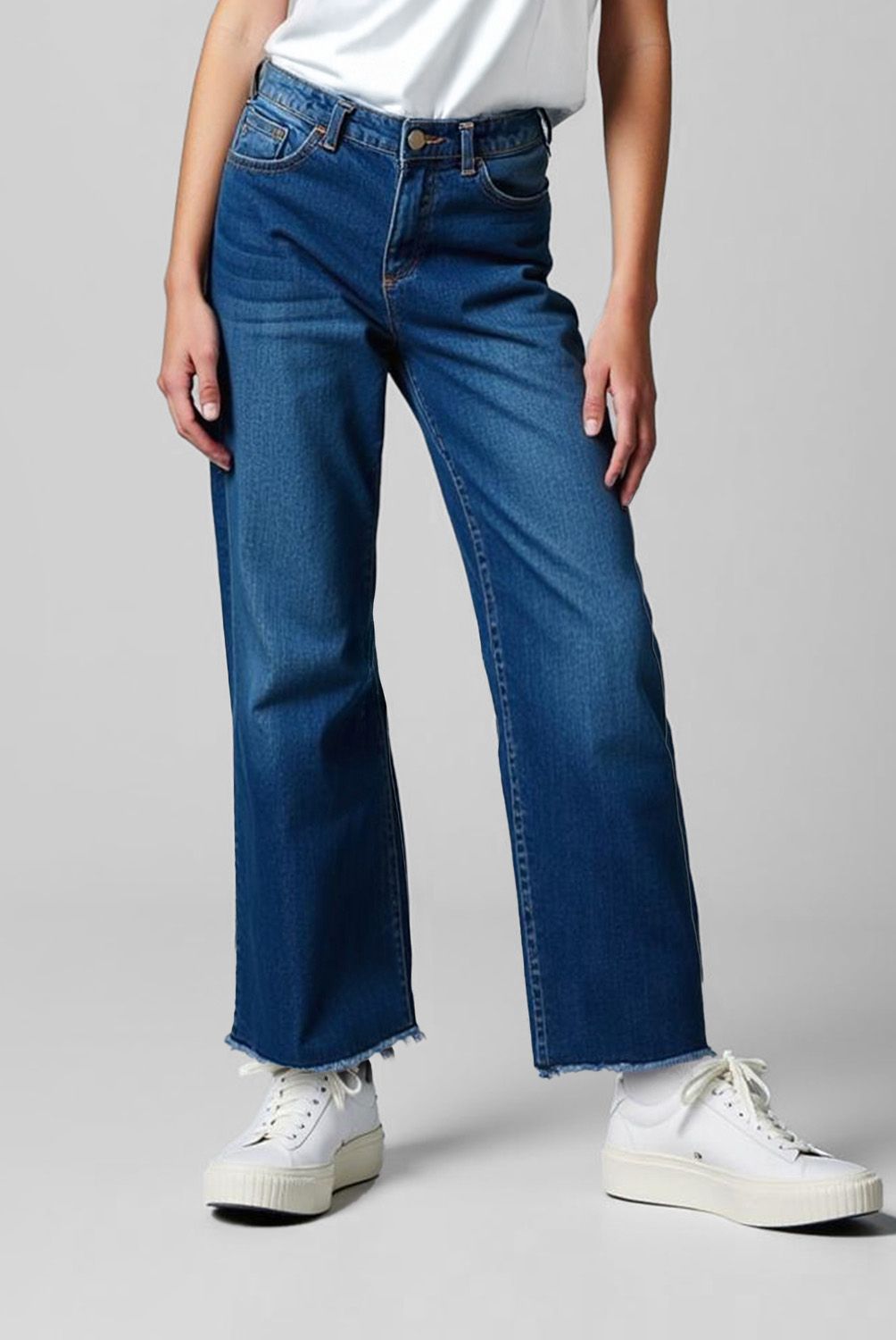 ELEVEN - Jeans Culotte Algodón Niña Eleven Tiro Medio