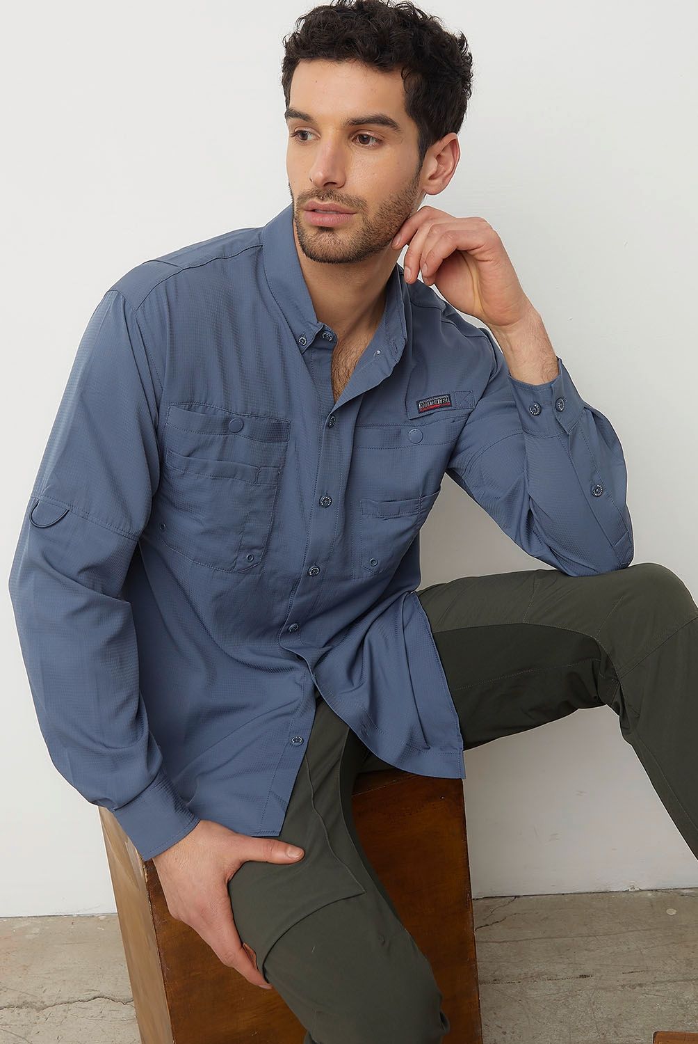 MOUNTAIN GEAR - Camisa Outdoor Regular Fit Hombre Mountain Gear
