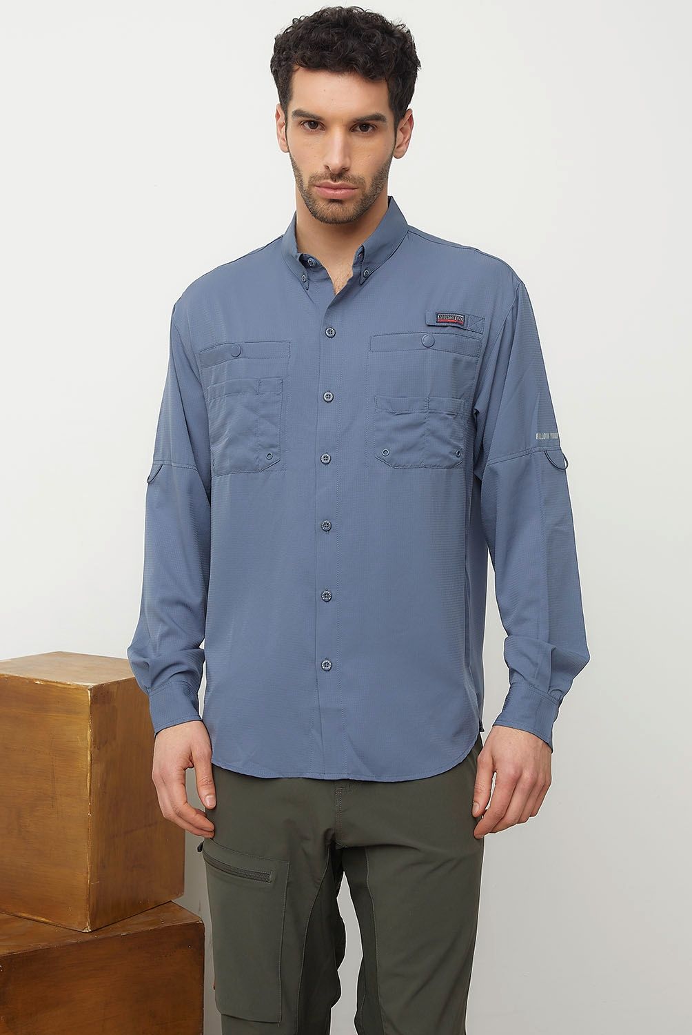 MOUNTAIN GEAR - Camisa Outdoor Regular Fit Hombre Mountain Gear