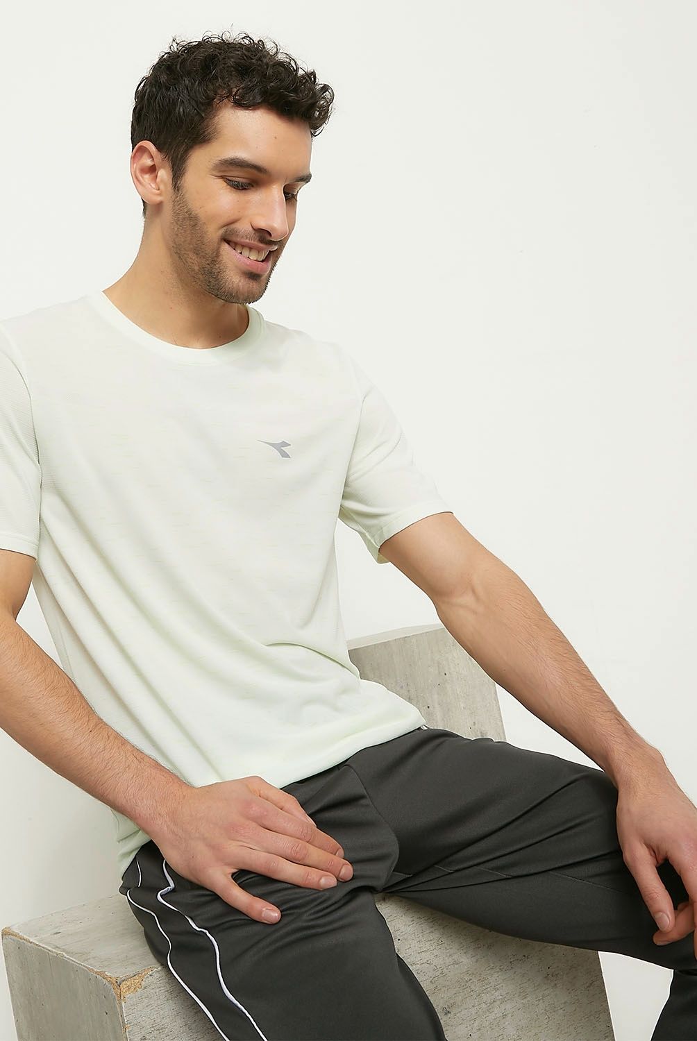 DIADORA - Polera Manga Corta Deportiva Hombre Diadora
