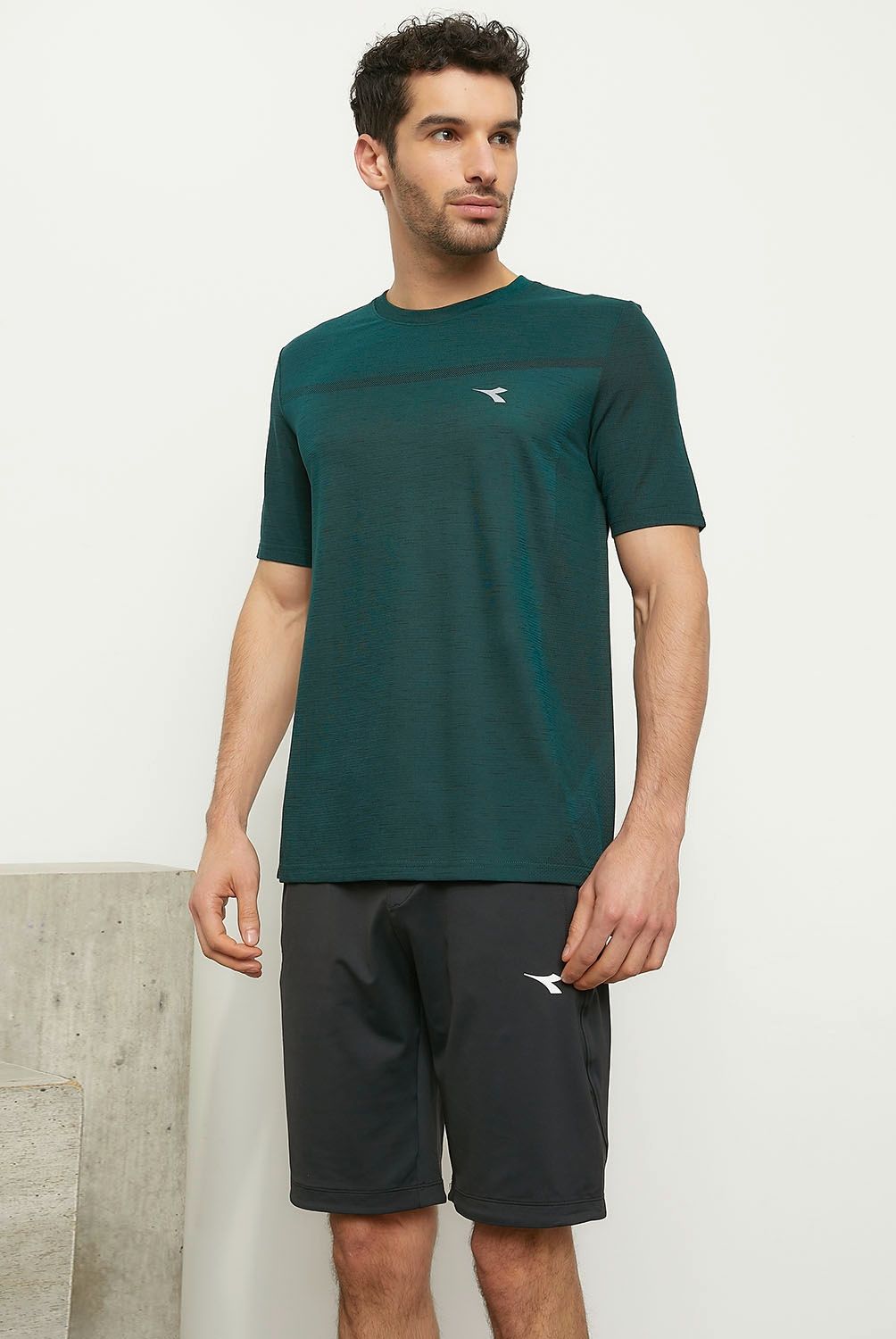 DIADORA - Polera Manga Corta Deportiva Hombre Diadora