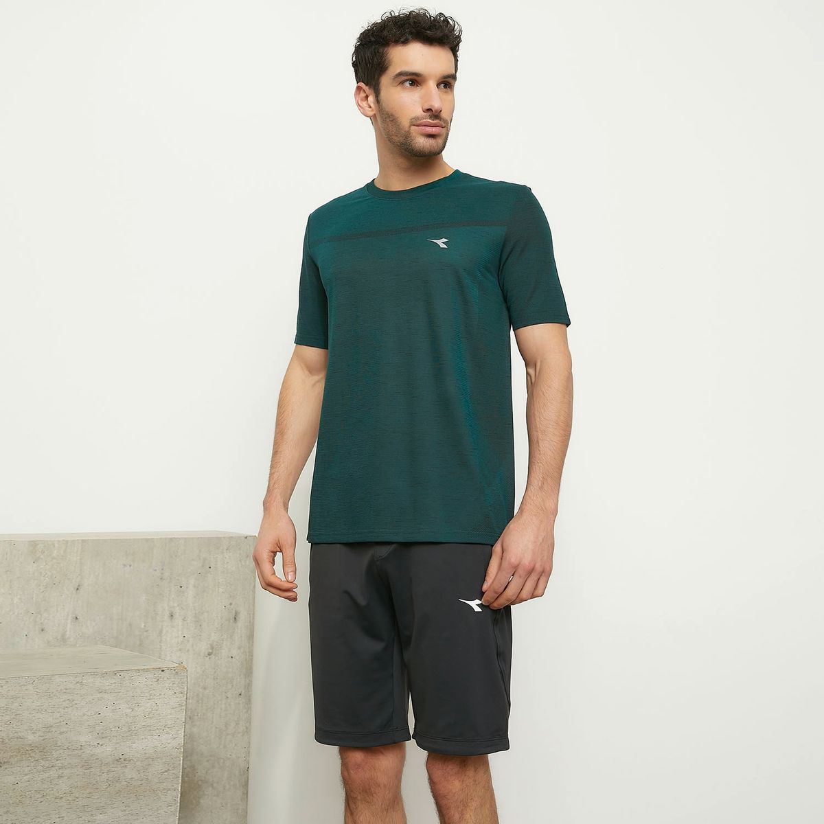 DIADORA - Polera Manga Corta Deportiva Hombre Diadora