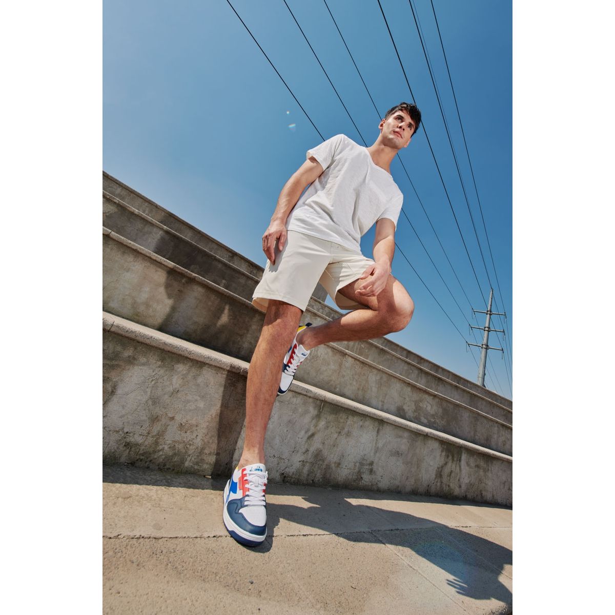 DIADORA - Short Deportivo Hombre Diadora