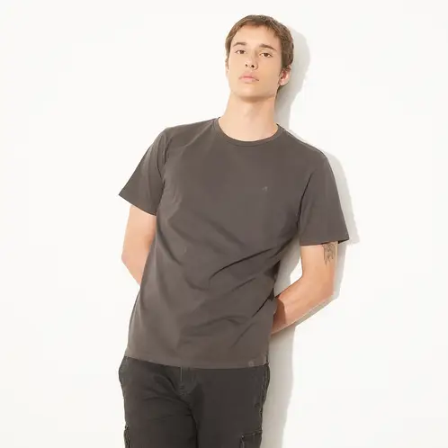 AMERICANINO - Polera Manga Corta Algodón Hombre Estilo Casual