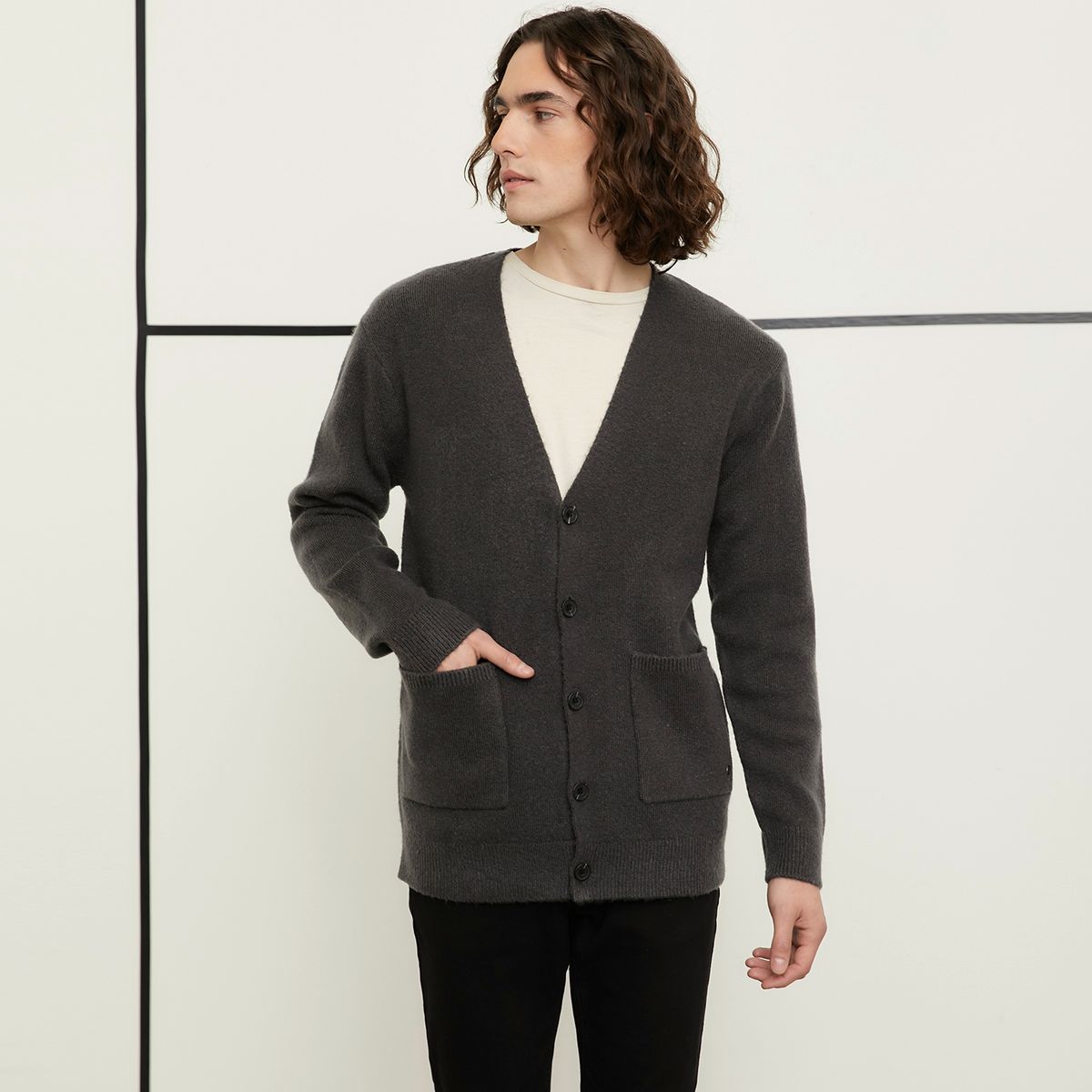 AMERICANINO - Sweater Chaleco Hombre Americanino