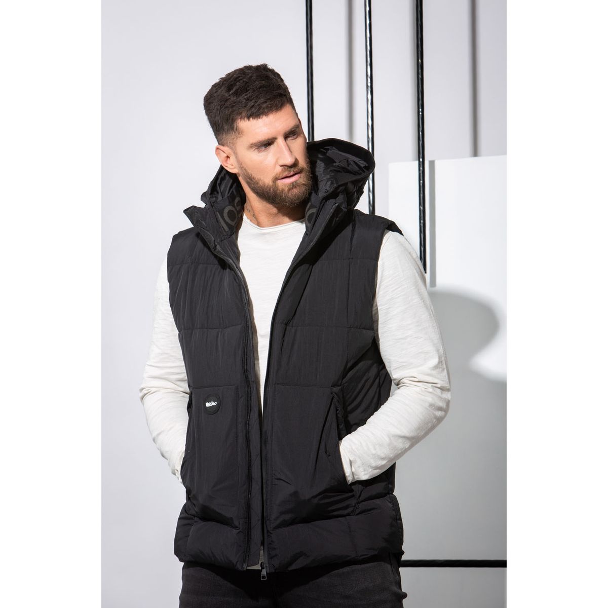 MOSSIMO - Mossimo Chaqueta Sin Mangas Hombre