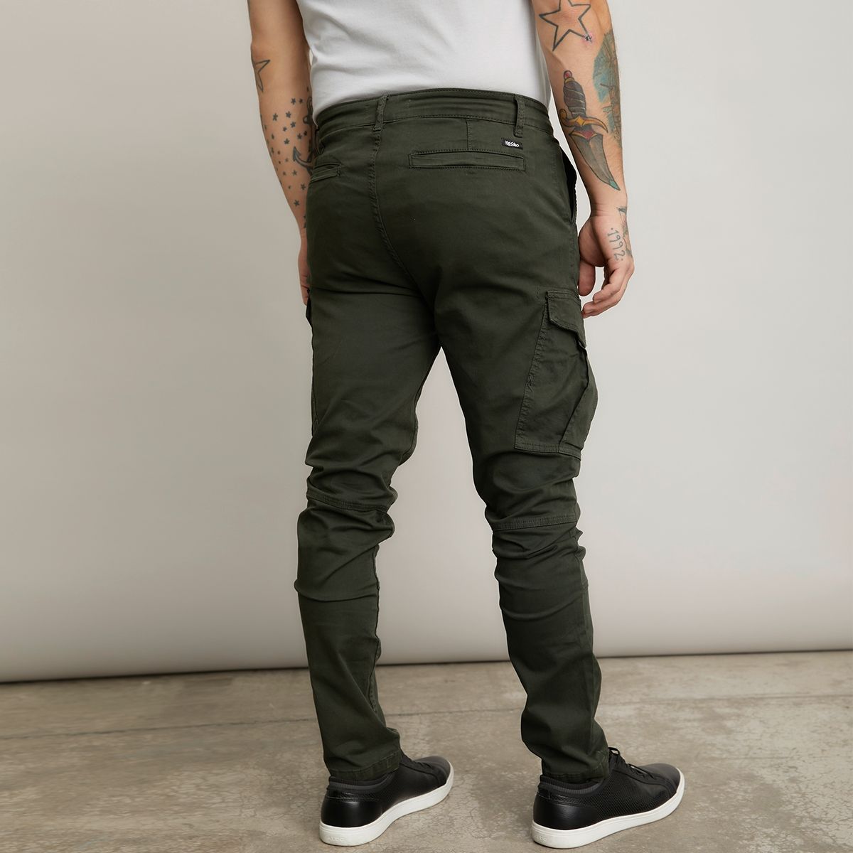 MOSSIMO - Jogger Cargo Skinny Fit Hombre Mossimo