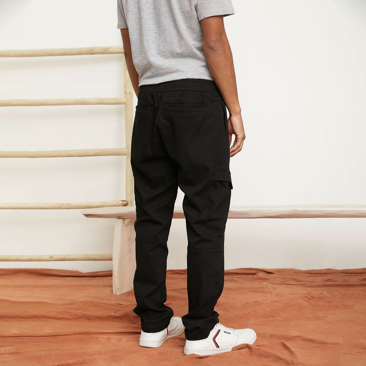 BEARCLIFF - Pantalón Cargo Fit Algodón Hombre Bearcliff