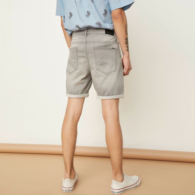 BEARCLIFF - Short Bermuda Denim Regular Fit Hombre Bearcliff