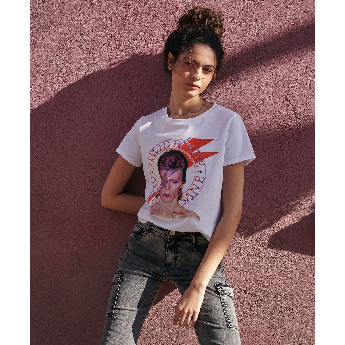 SYBILLA - Sybilla Polera Manga Corta Algodón Mujer