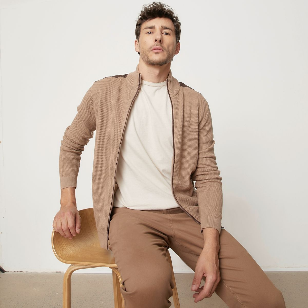 NEWPORT - Polerón Full Zipper Hombre Newport