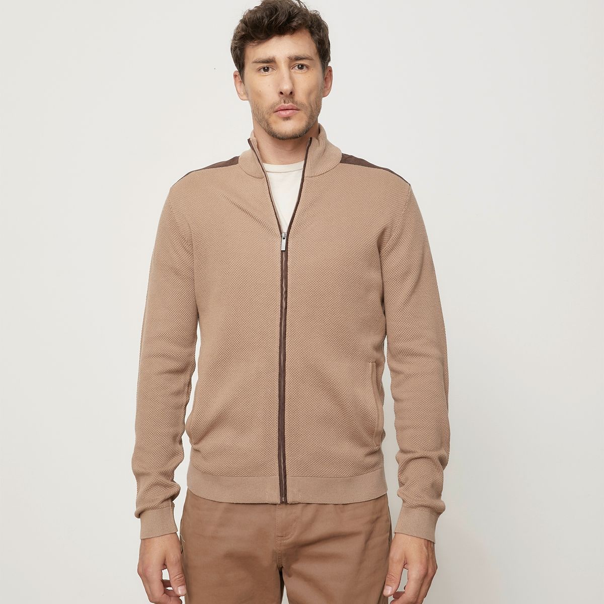NEWPORT - Polerón Full Zipper Hombre Newport