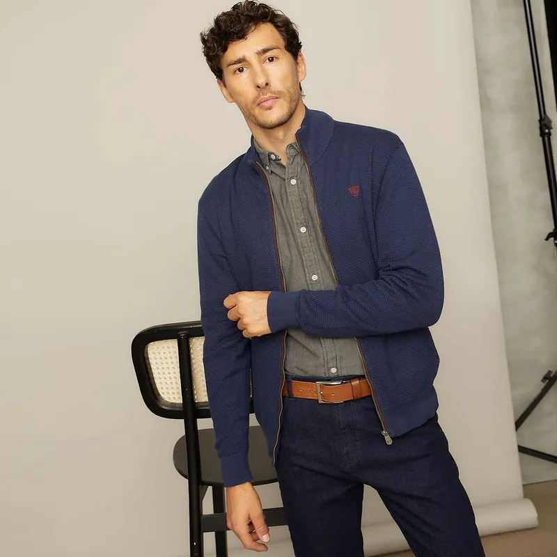 CHRISTIAN LACROIX - Sweater Con Cierre Hombre Christian Lacroix