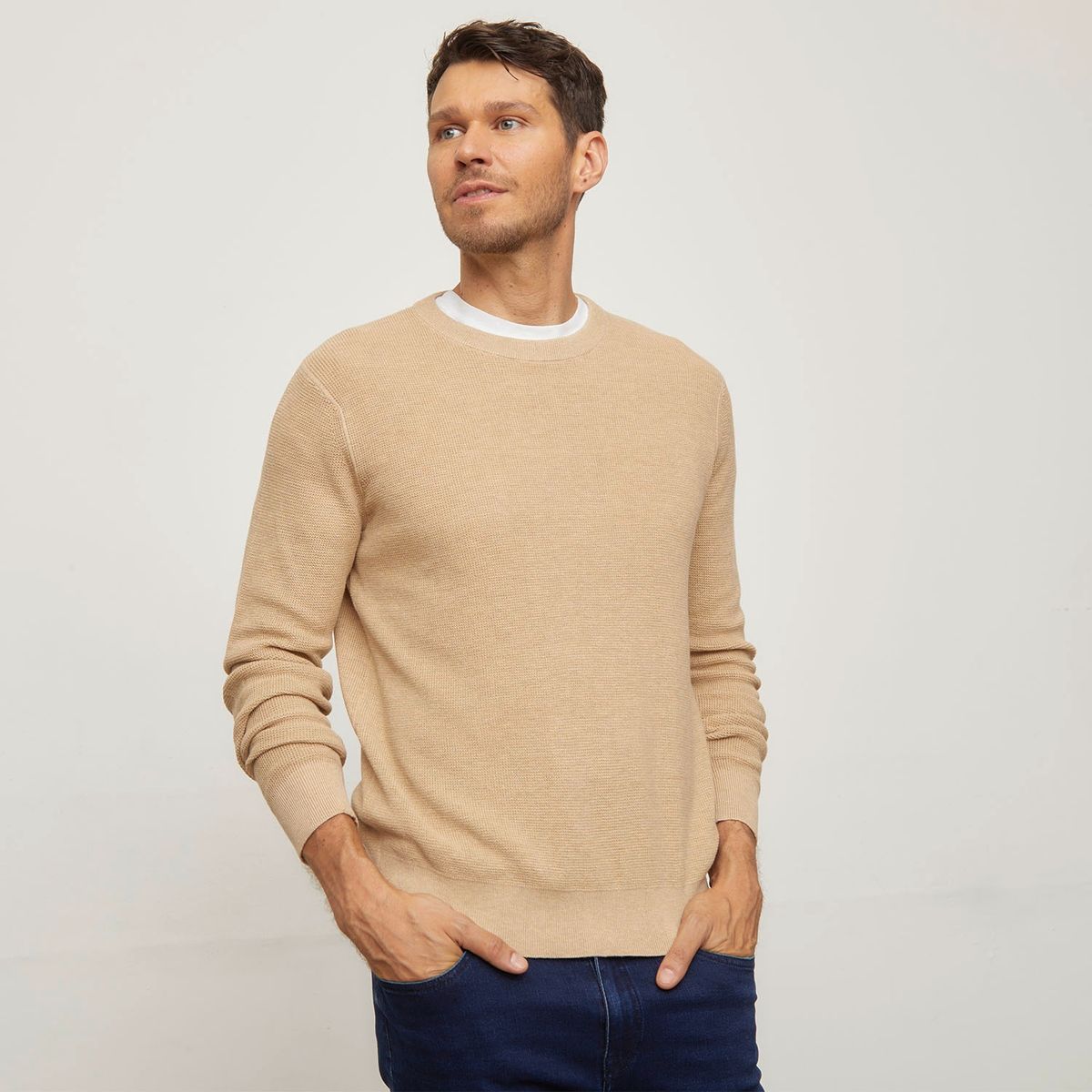 BASEMENT - Sweater Chaleco Hombre Basement