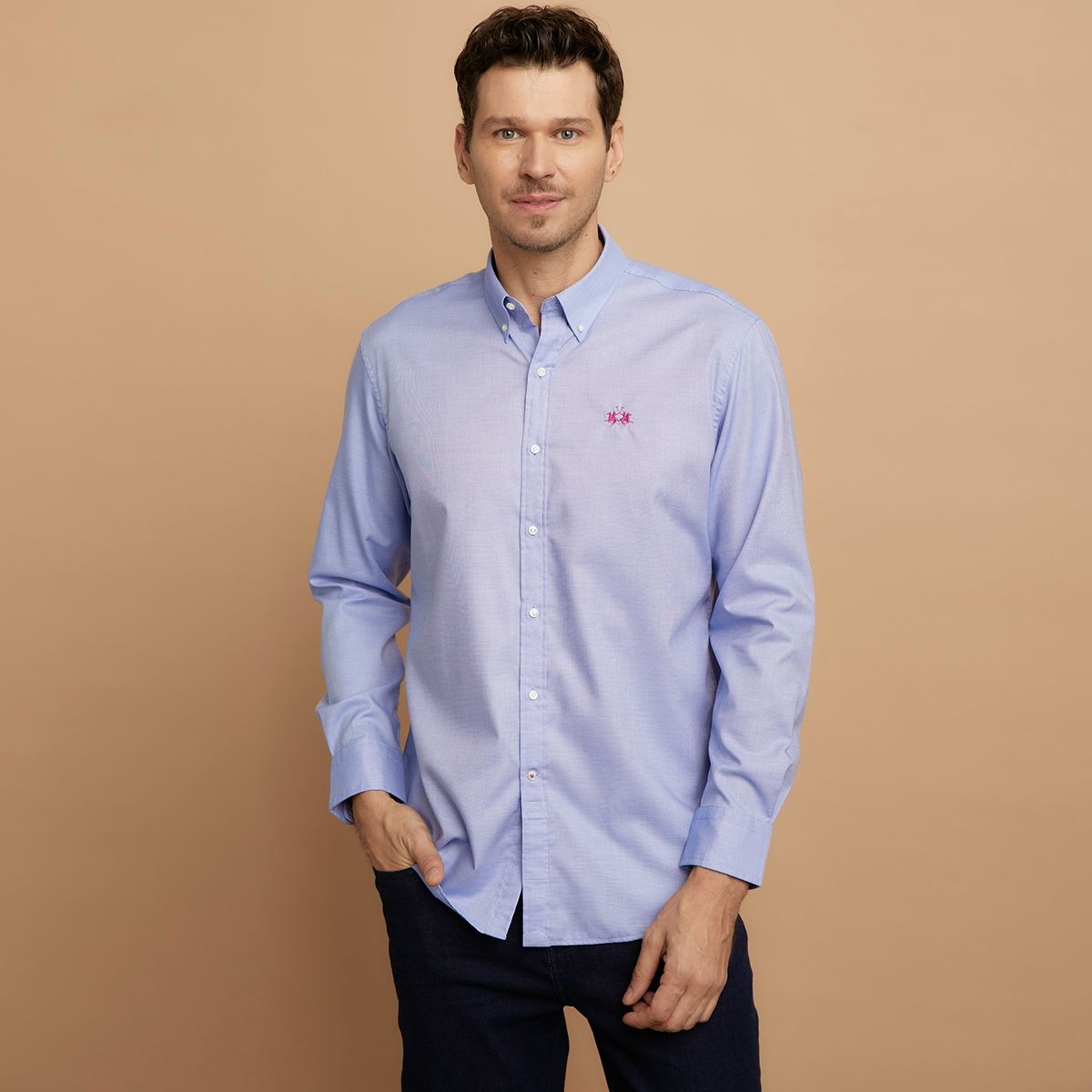 LA MARTINA - Camisa Algodón Regular Fit Hombre La Martina