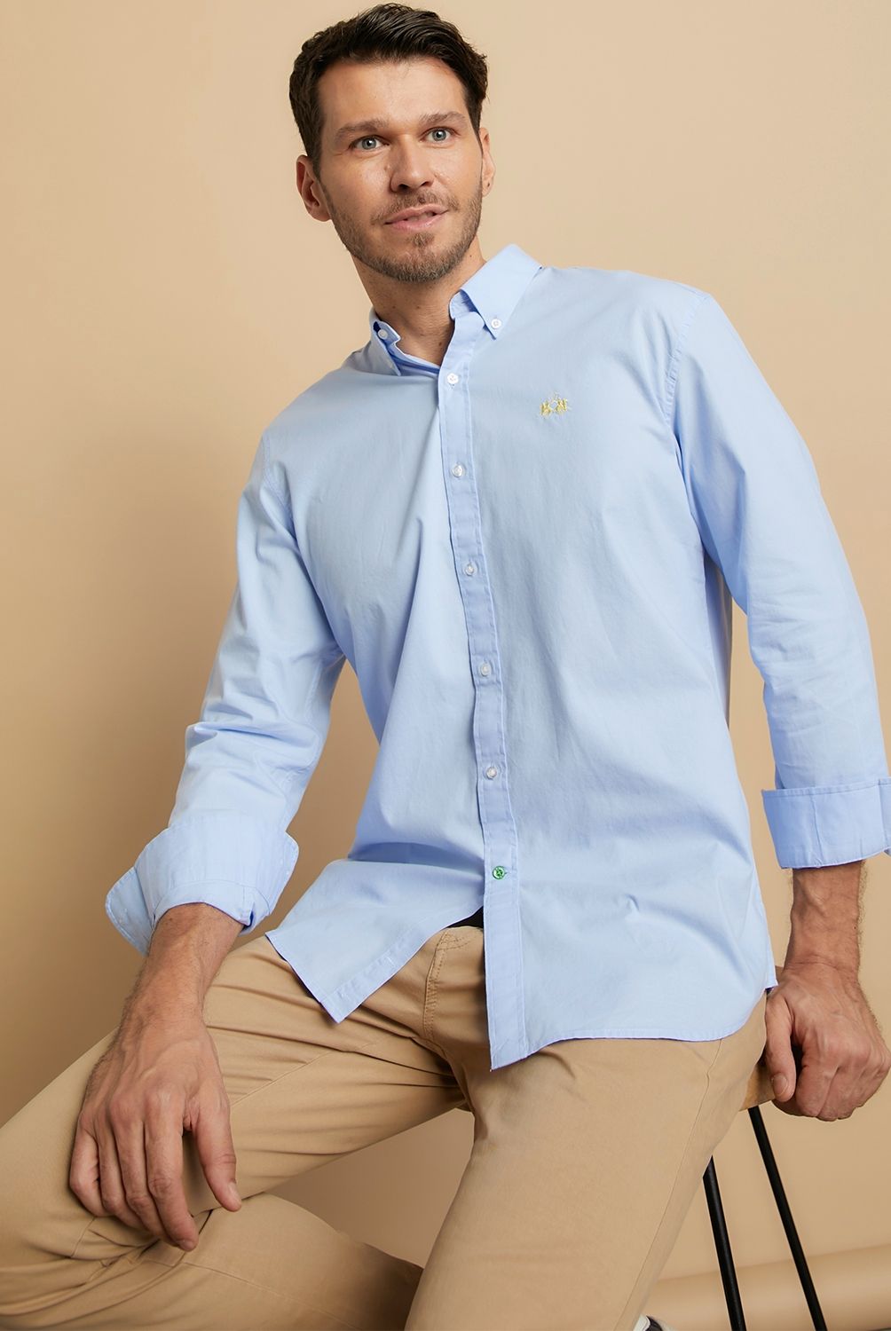 LA MARTINA - Camisa Algodón Regular Fit Hombre La Martina