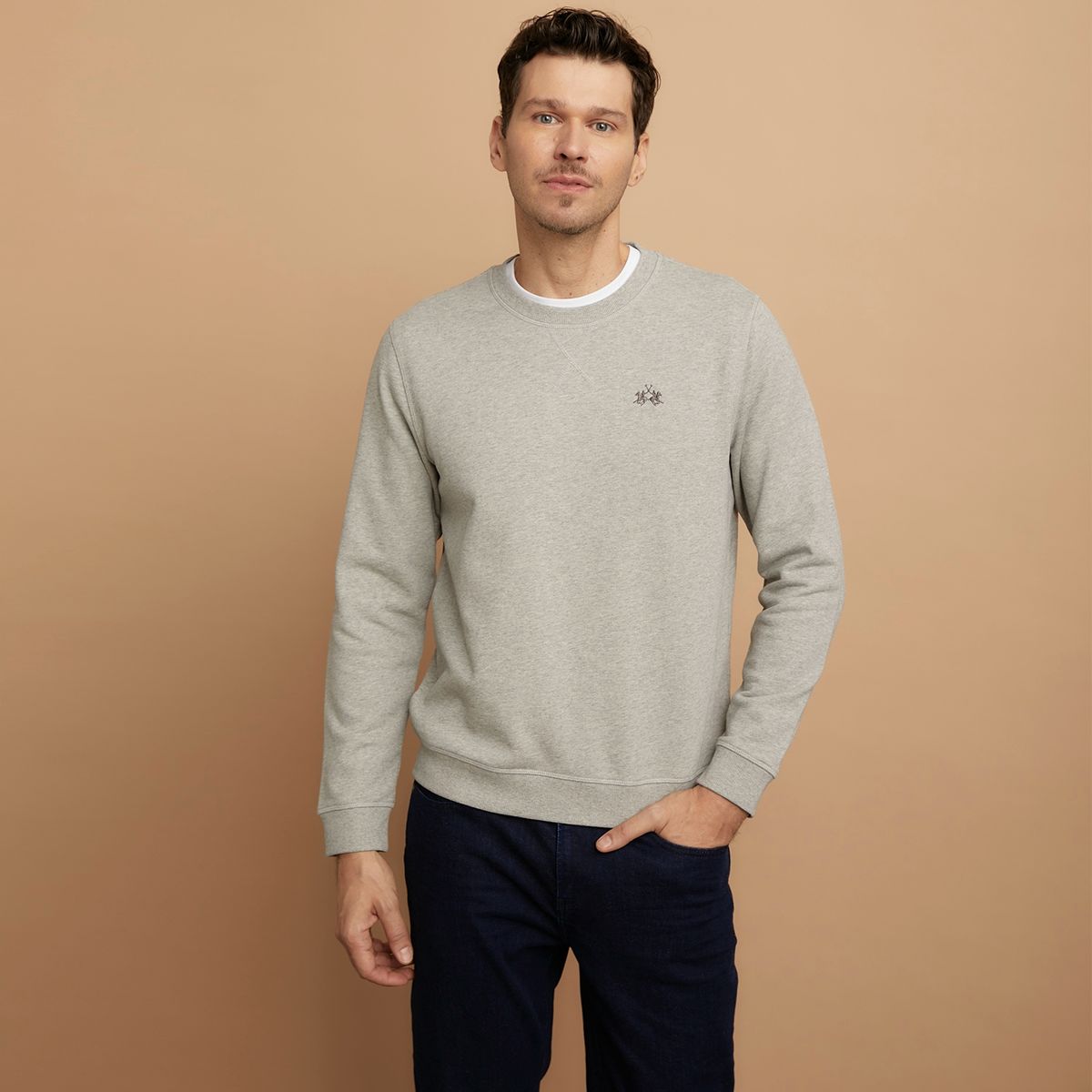 LA MARTINA - La Martina Polerón Crewneck Algodón Hombre