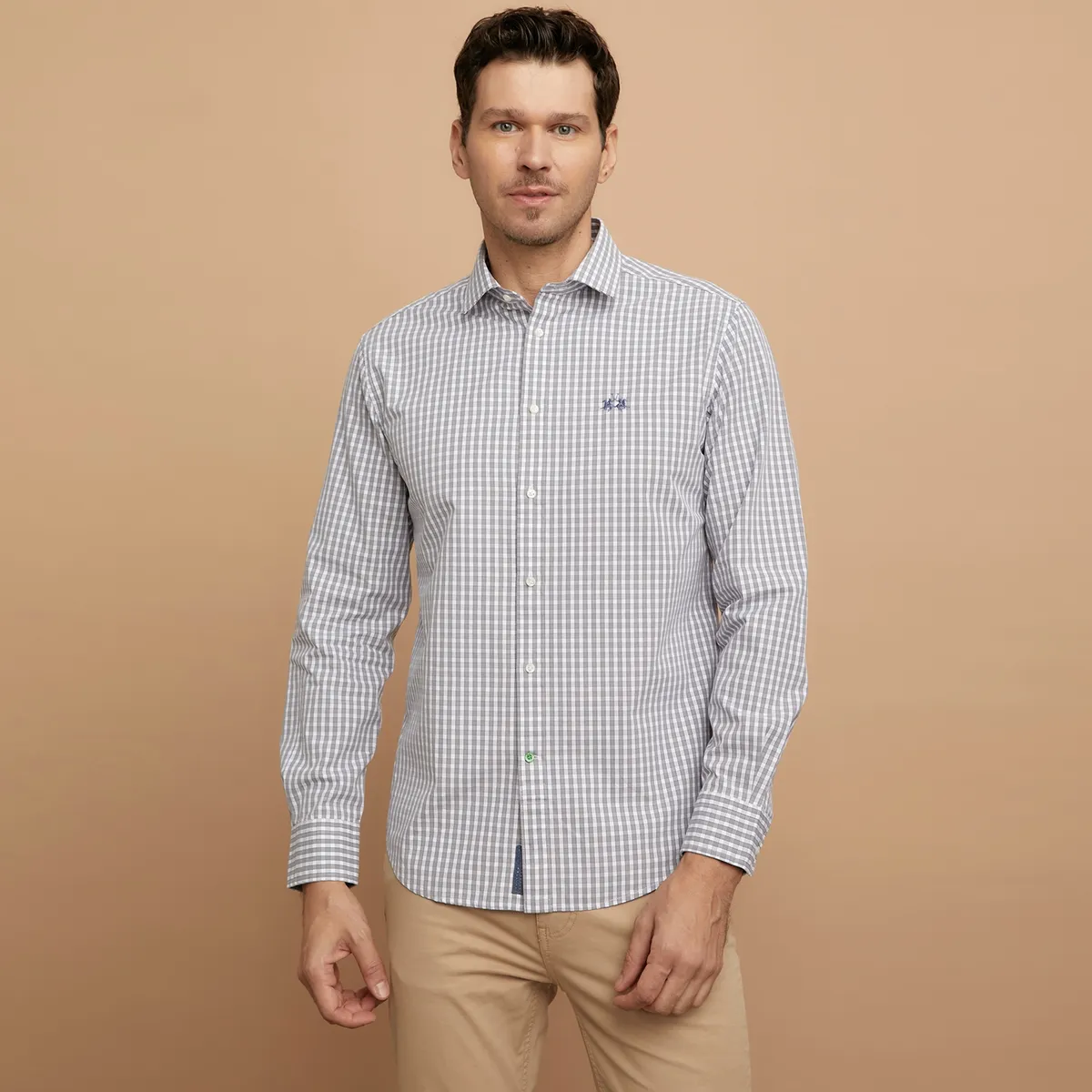 LA MARTINA - Camisa Algodón Slim Fit Hombre La Martina