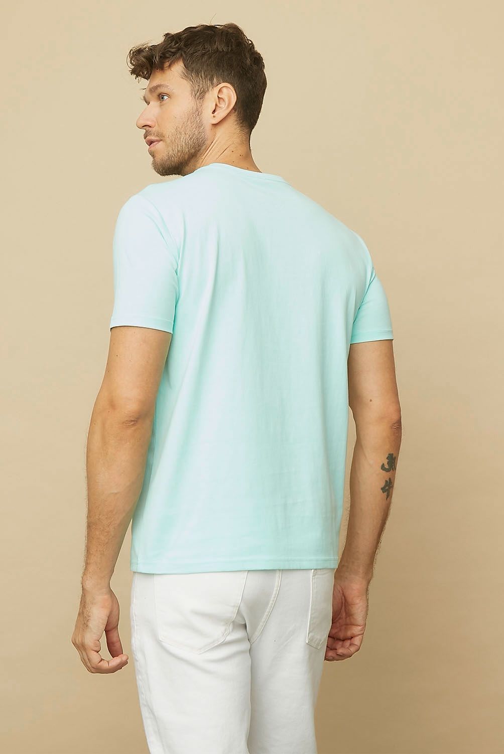 LA MARTINA - Polera Cuello Redondo Algodón Premium Hombre La Martina