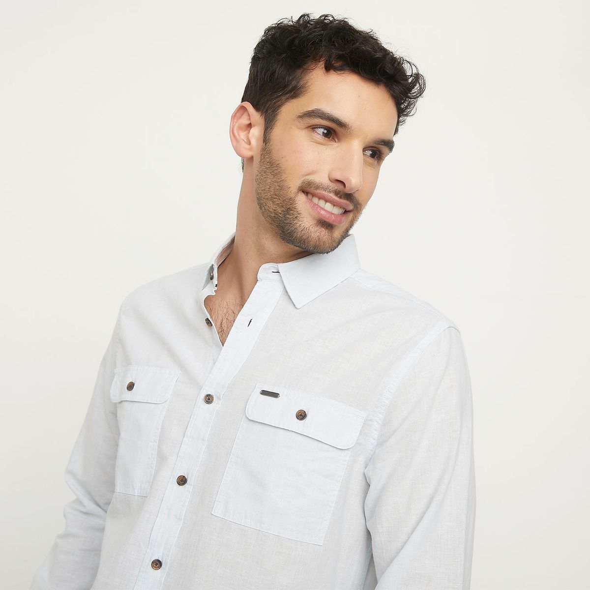 UNIVERSITY CLUB - Camisa Sport Manga Larga Hombre University Club