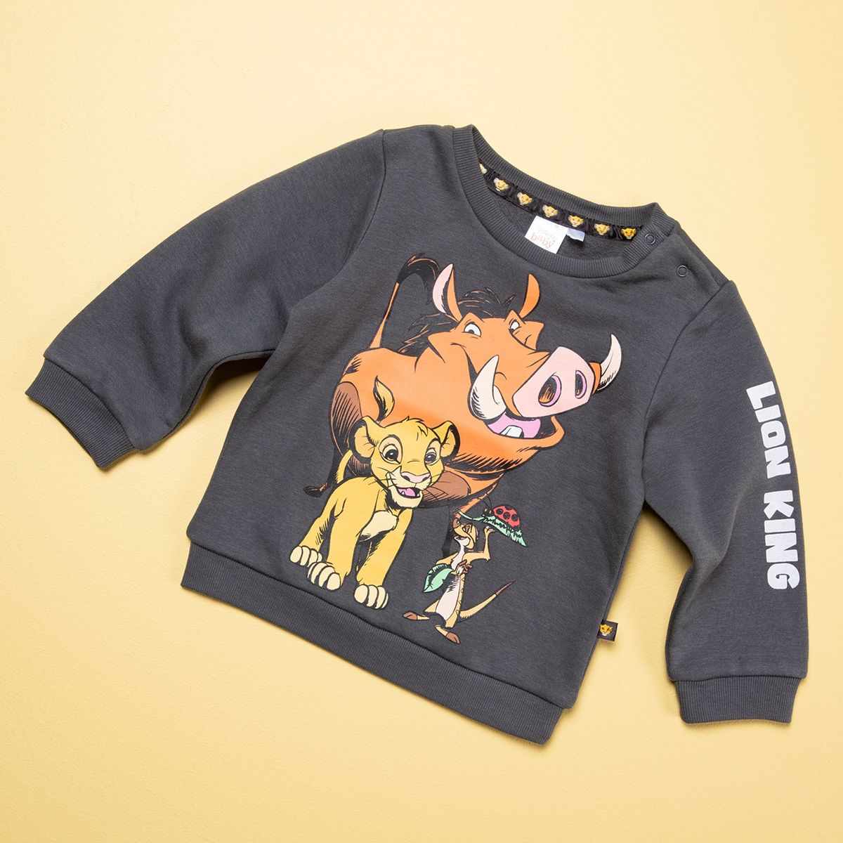 REY LEON - Rey Leon Polerón Algodón Bebé Niño