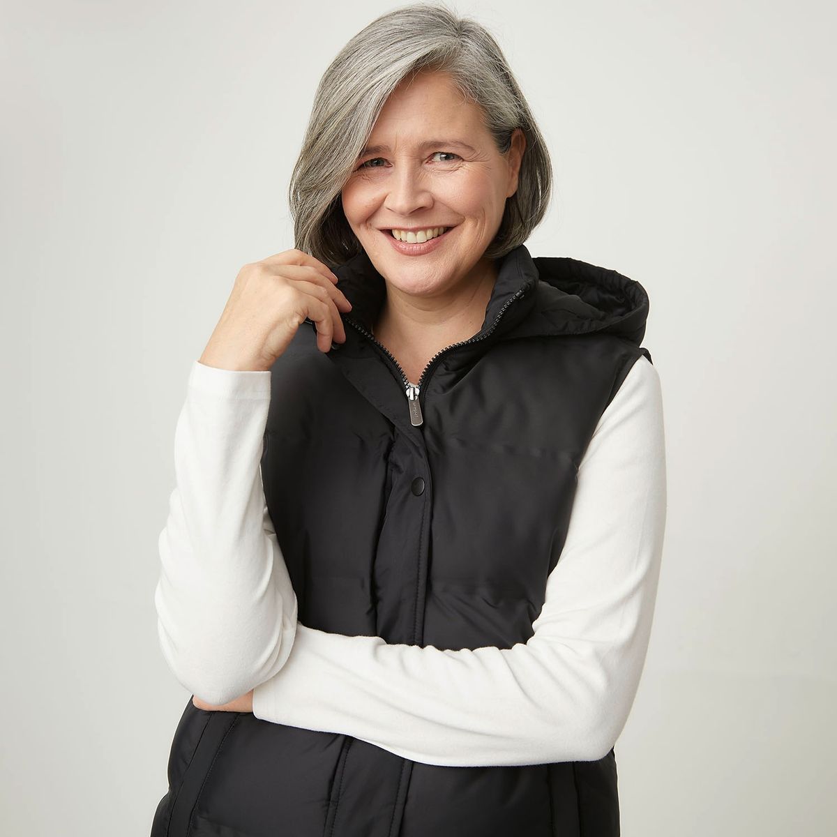 NEWPORT - Parka Sin Mangas Mujer Newport