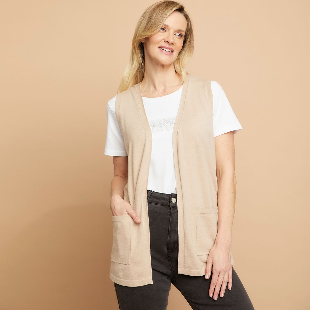 S COCCI - Chaleco Mujer S Cocci