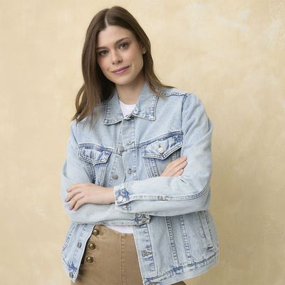 Imagen 2 del producto Chaqueta Denim Algodón Mujer Manga Larga