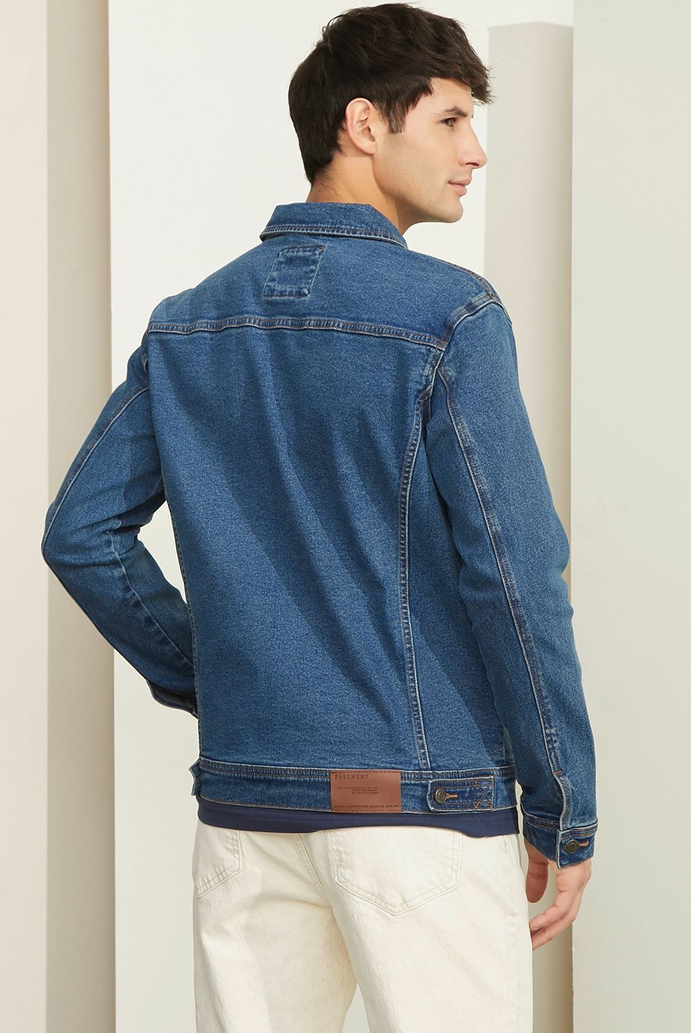 BASEMENT - Chaqueta De Jeans Hombre Basement