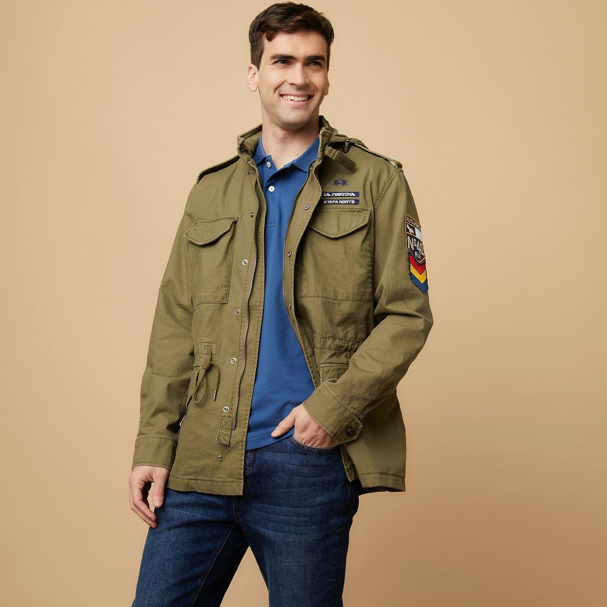 LA MARTINA - La Martina Chaqueta Safari Algodón Hombre