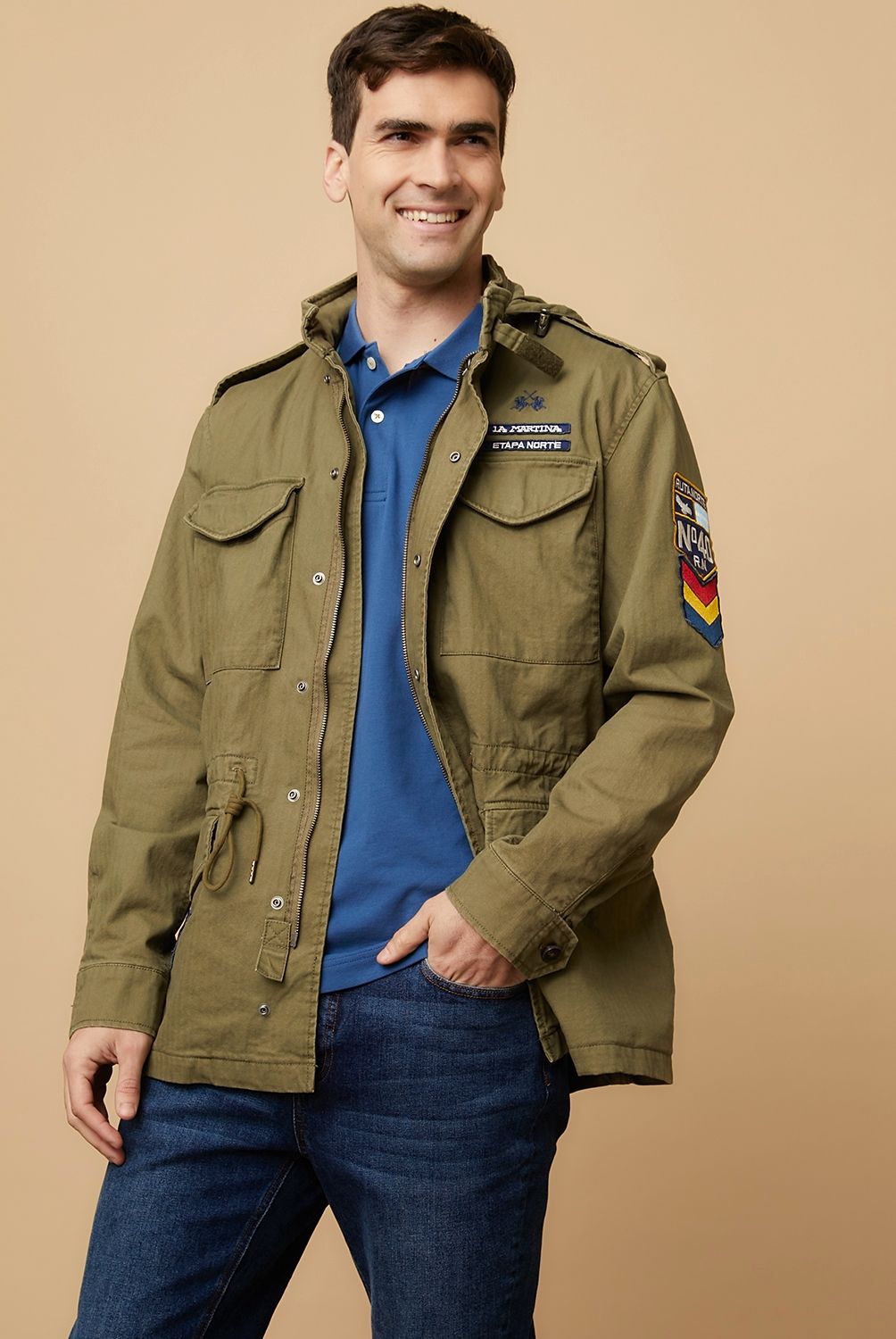 LA MARTINA - La Martina Chaqueta Safari Algodón Hombre