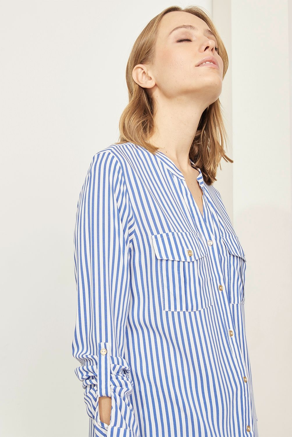 BASEMENT - Blusa Manga Larga Mujer Basement