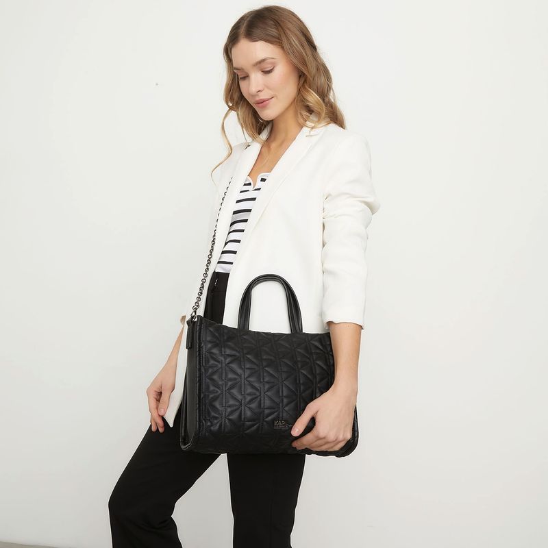 KL - Cartera Negra Mujer Kl