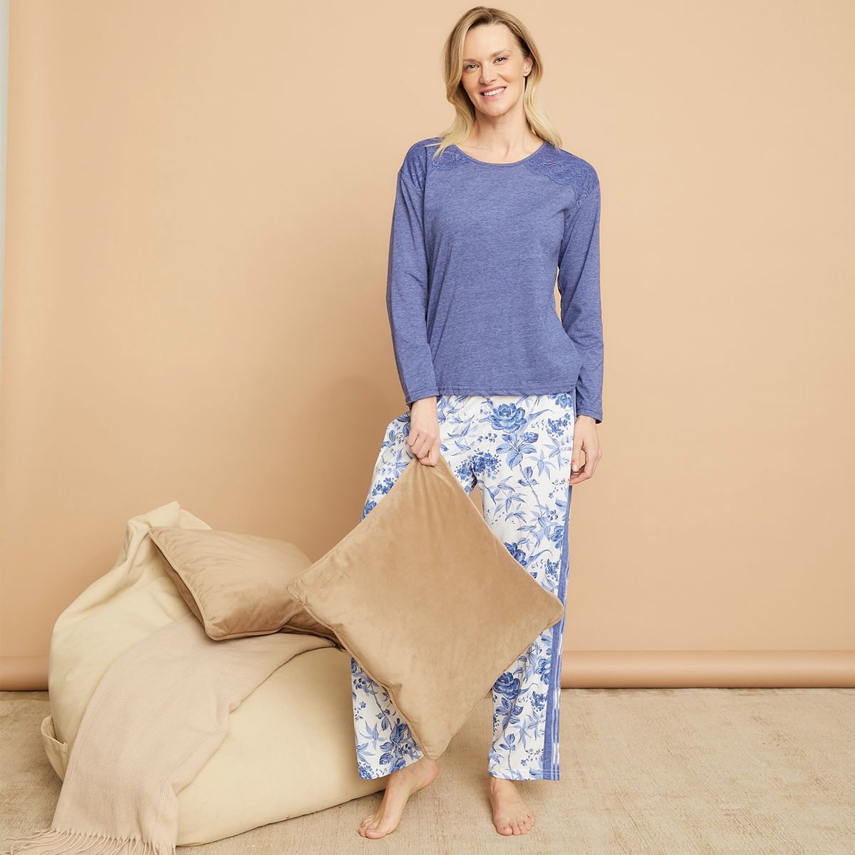 S COCCI - Pijama Manga Larga Mujer S Cocci