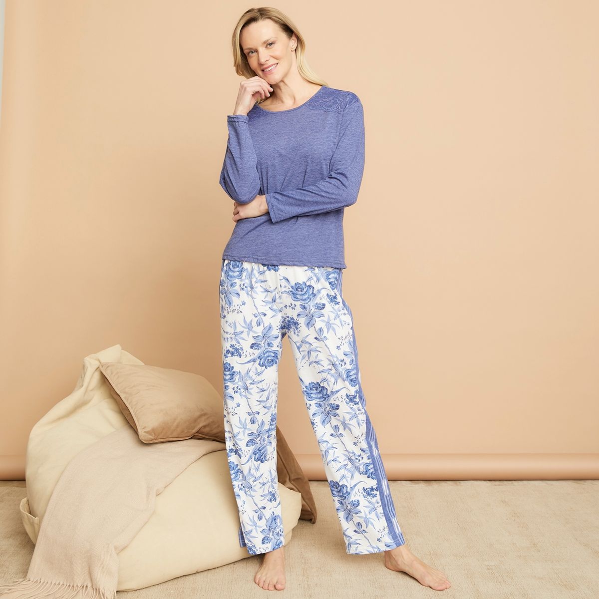 S COCCI - Pijama Manga Larga Mujer S Cocci