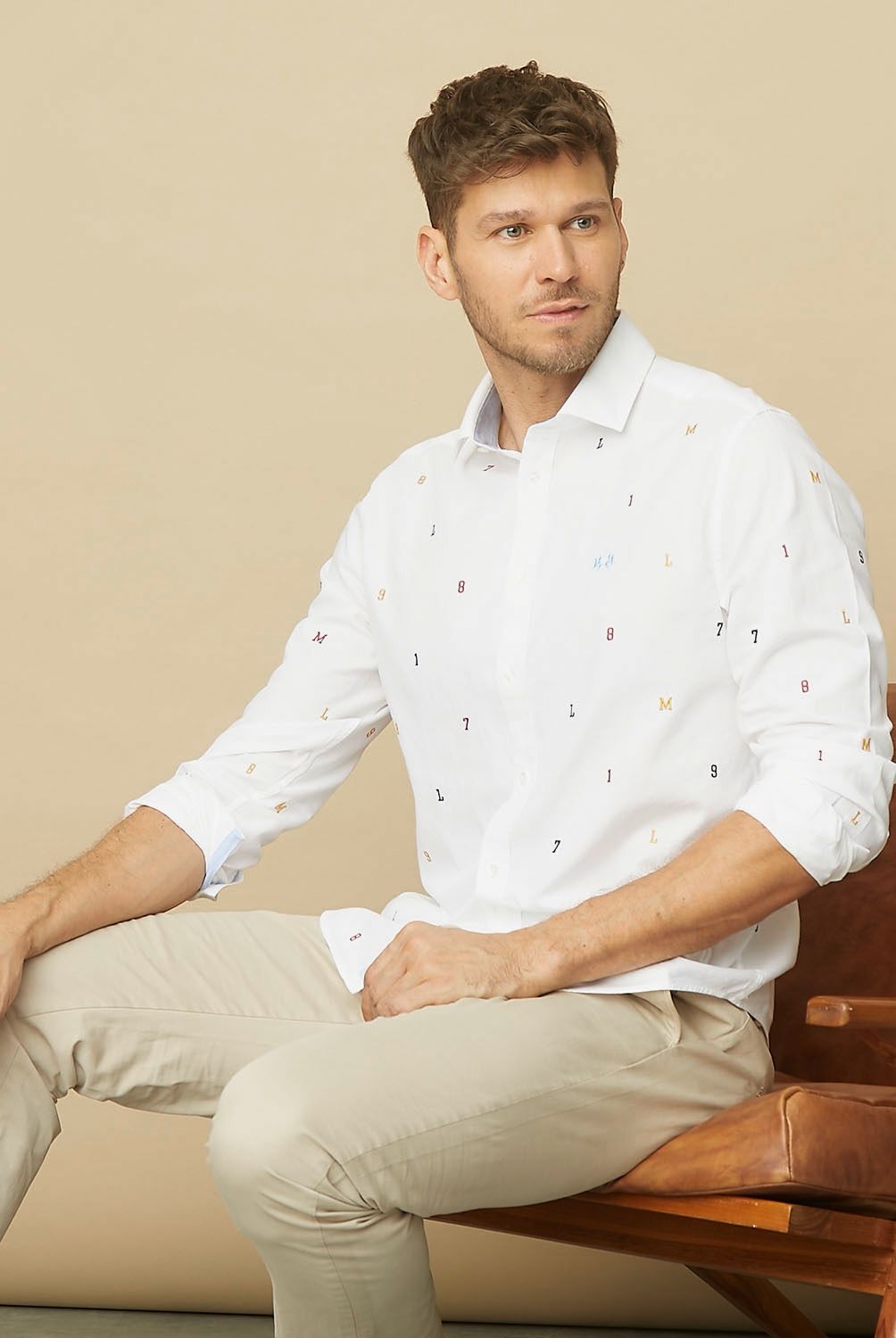 LA MARTINA - La Martina Camisa Algodón Slim Fit Hombre