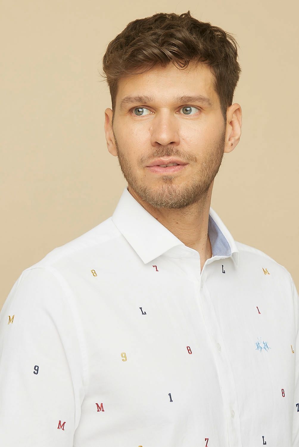 LA MARTINA - La Martina Camisa Algodón Slim Fit Hombre